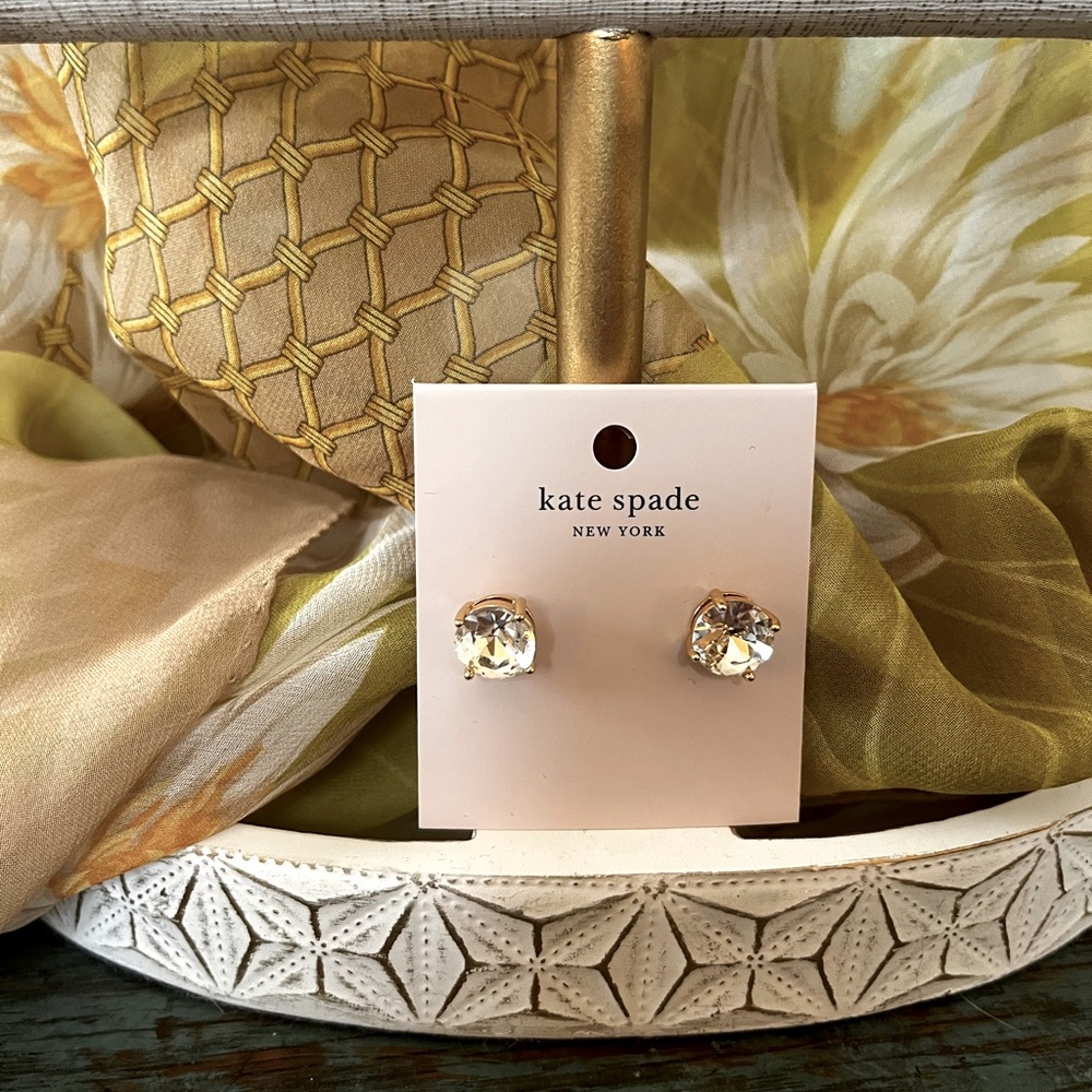Kate Spade Gold Stud Earrings